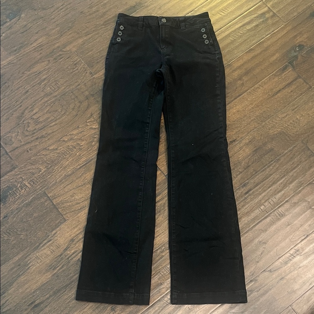 Massimo Dutti Black Denim  4